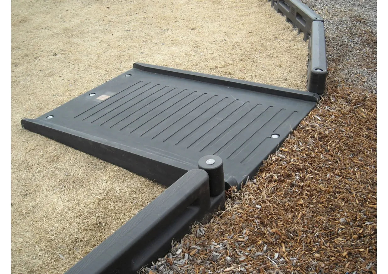 Half ADA Ramp 12 or 8 Inch Borders