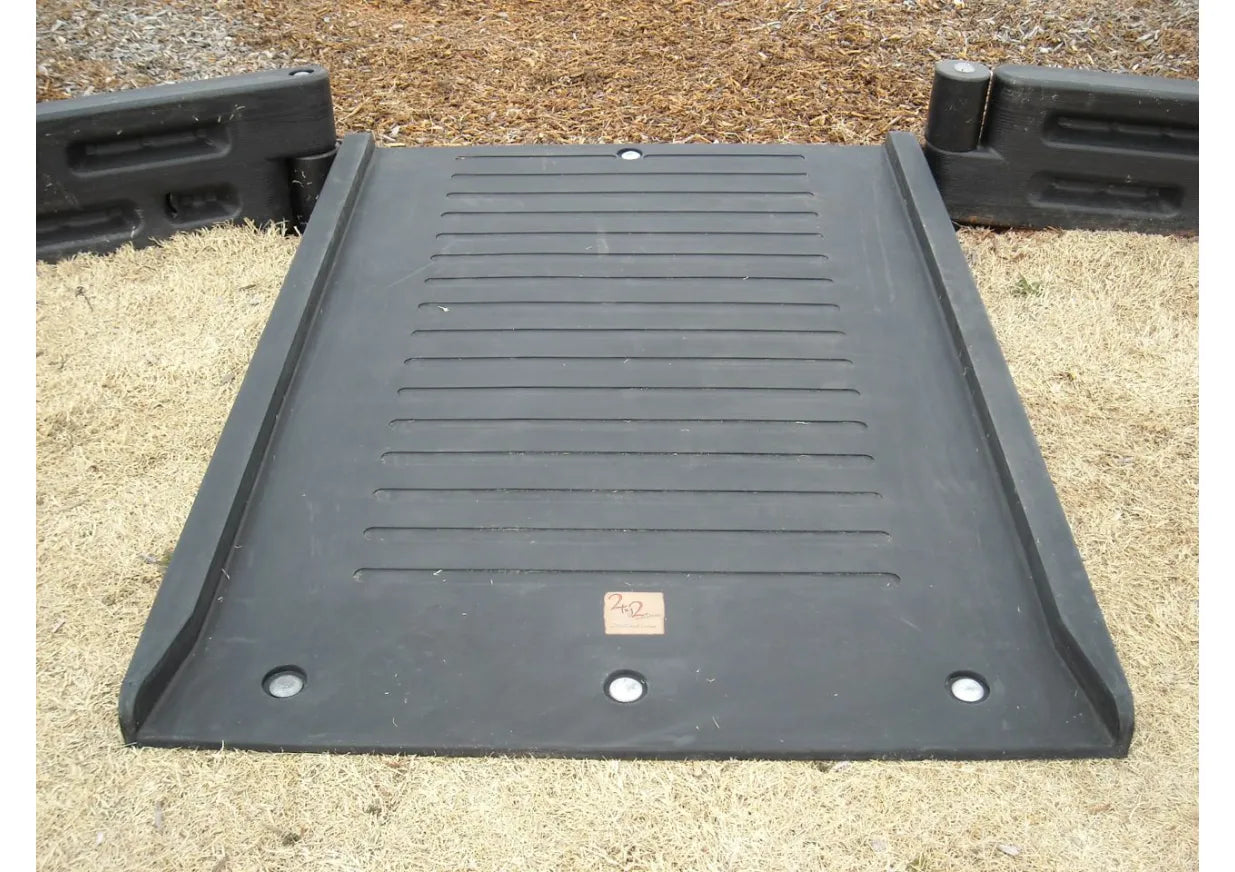 Half ADA Ramp 12 or 8 Inch Borders