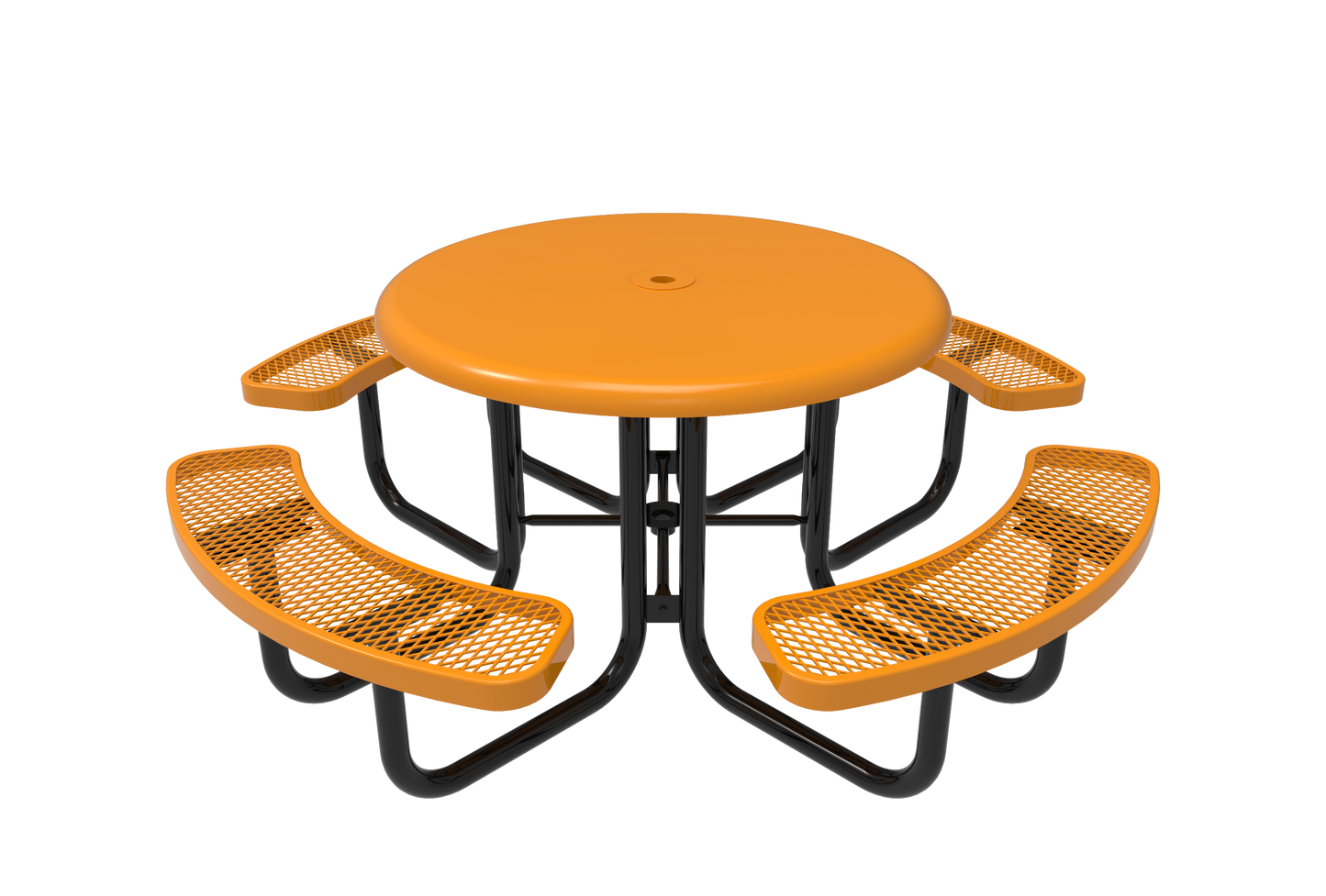 46" Solid Top Round Table - Industry Standard Coating