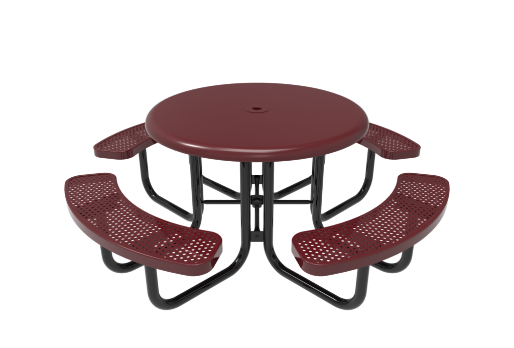 46" Solid Top Round Table - Advantage Coating