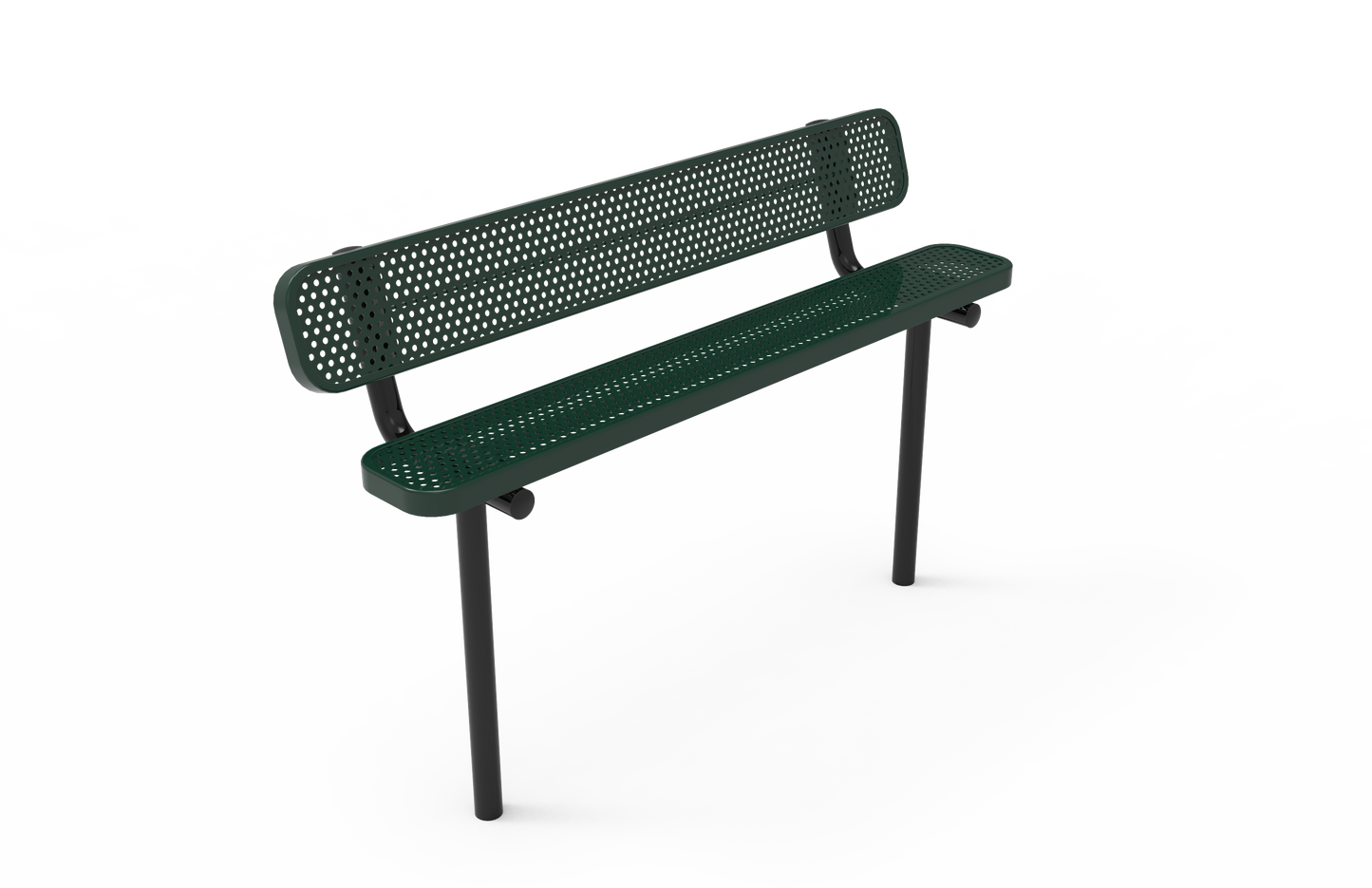 Standard Bench with Backrest - Advantage Coating