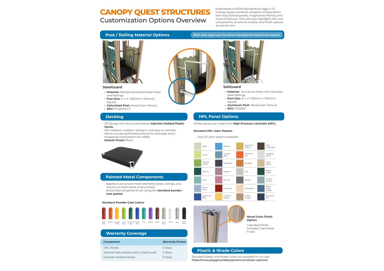 Florida Elm Canopy Quest Playground