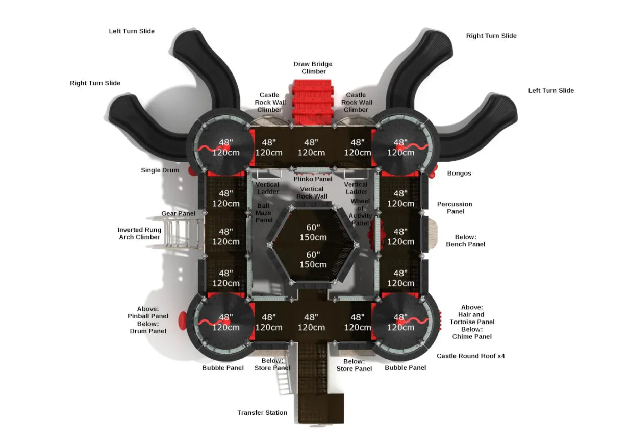 Castle Grey Maw Playground