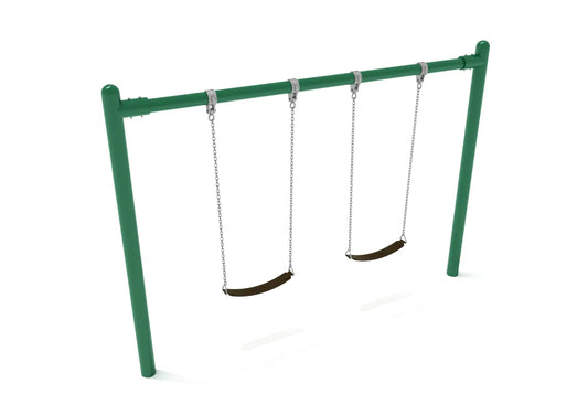 8 Feet High Elite Single Post Swing Set 1-4 Bays