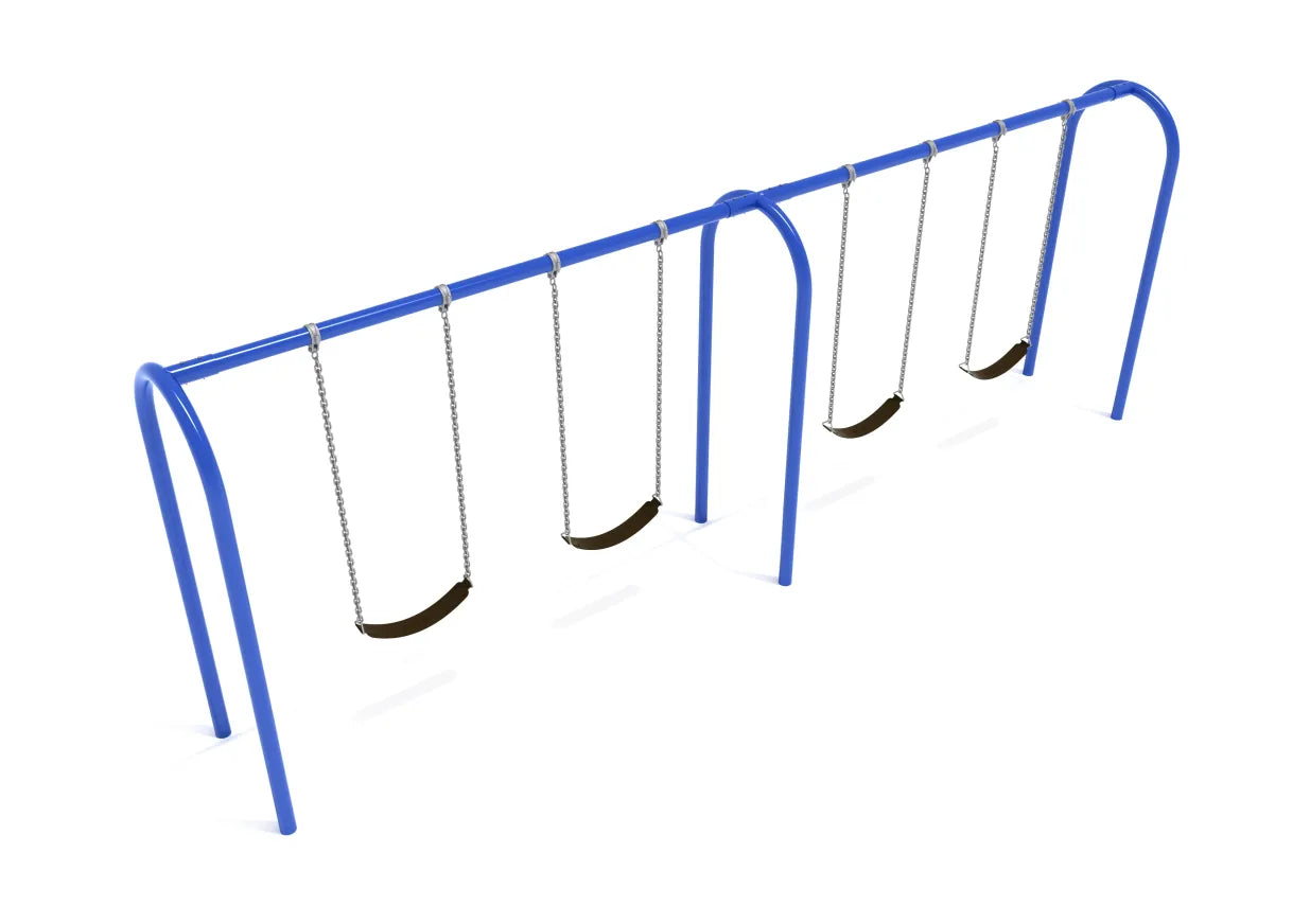 8 Feet High Elite Arch Post Swing Set 1-4 Bays