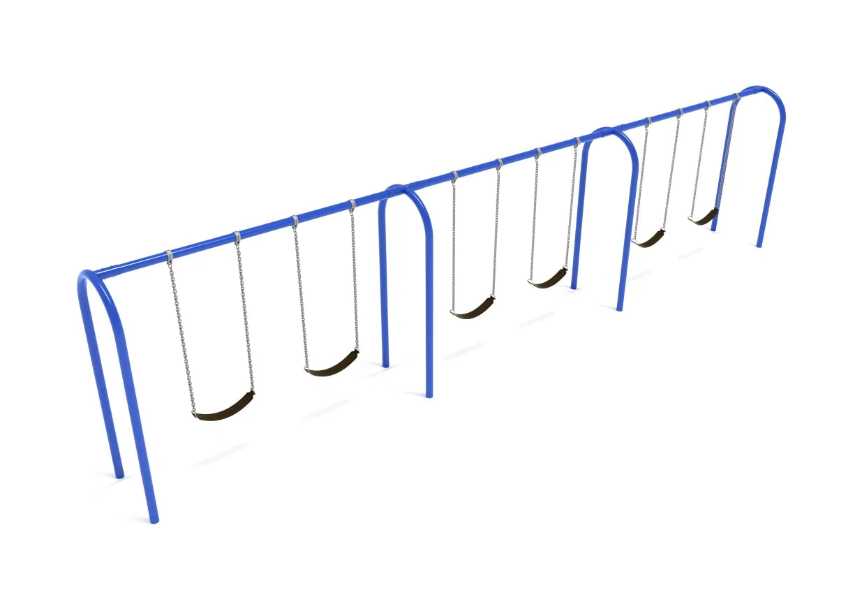 8 Feet High Elite Arch Post Swing Set 1-4 Bays