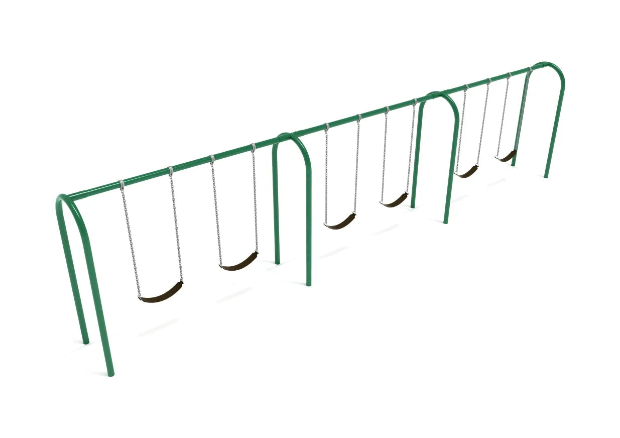 8 Feet High Elite Arch Post Swing Set 1-4 Bays