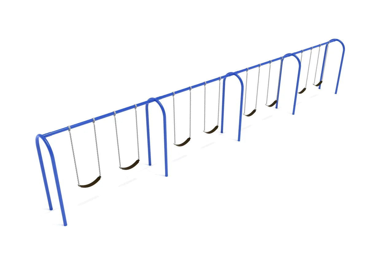 8 Feet High Elite Arch Post Swing Set 1-4 Bays