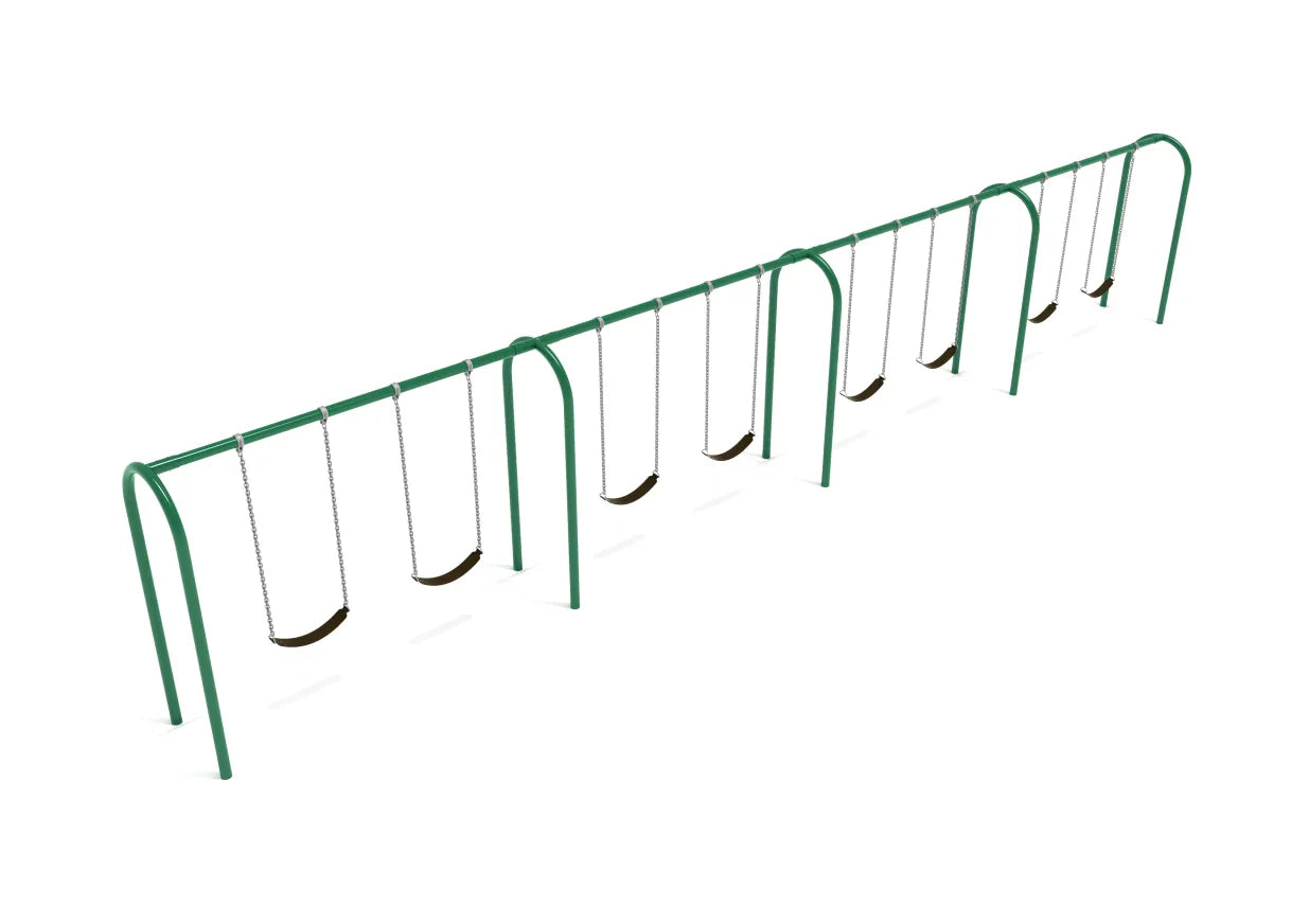 8 Feet High Elite Arch Post Swing Set 1-4 Bays