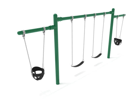 7/8 feet high Elite Cantilever Swing - 1 Bay