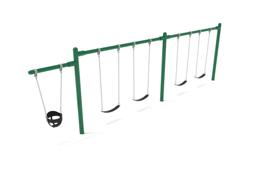 7/8 feet high Elite Cantilever Swing - 2 Bay