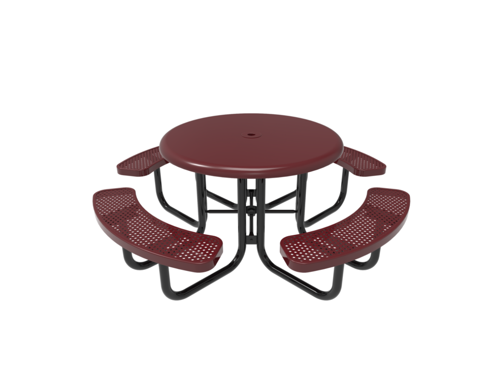 46" Solid Top Round Table - Industry Standard Coating
