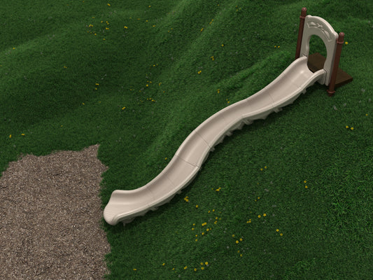 9 Foot Single Zig Zag Embankment Slide