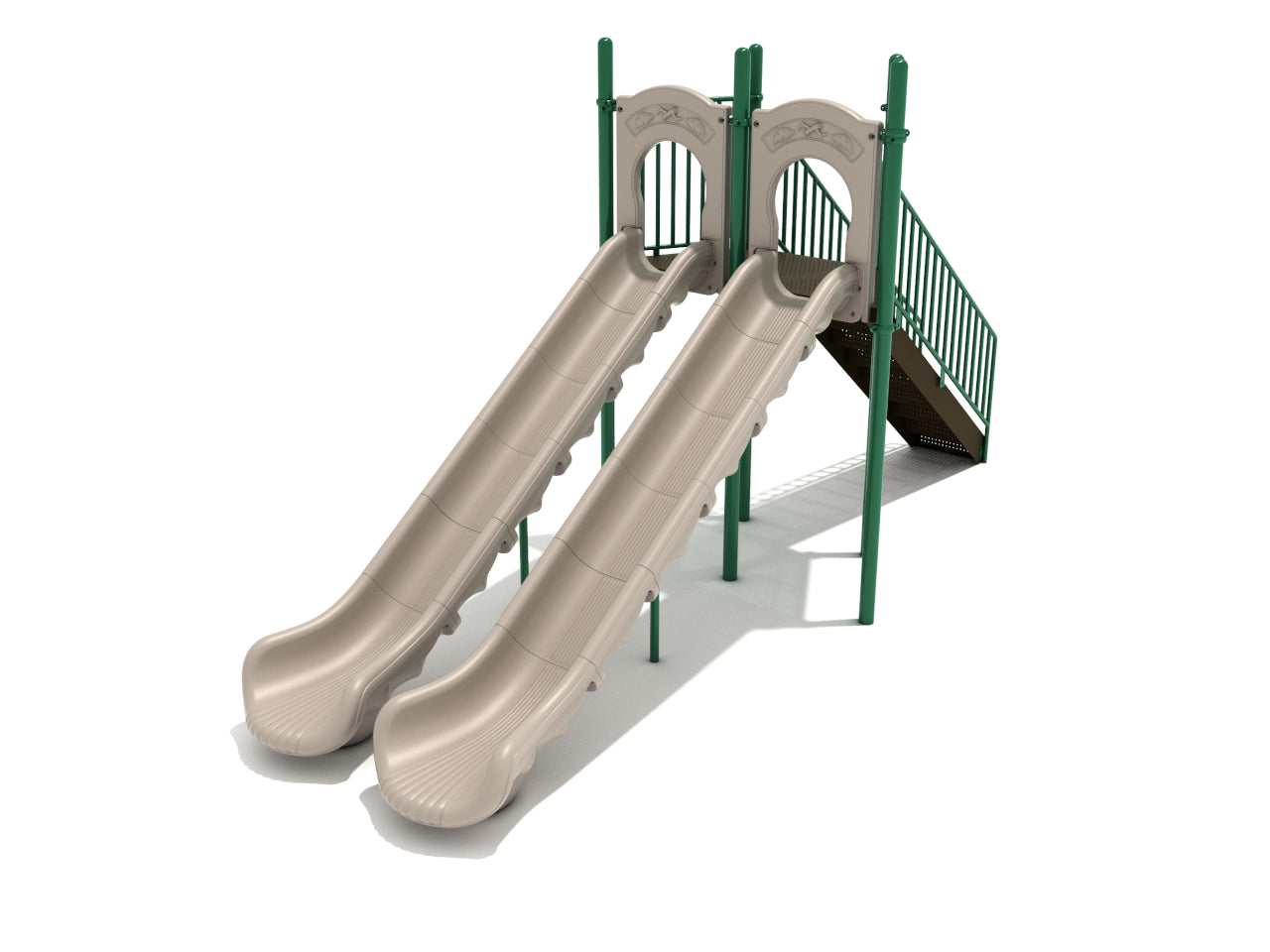 6 Foot Double Straight Sectional Slide