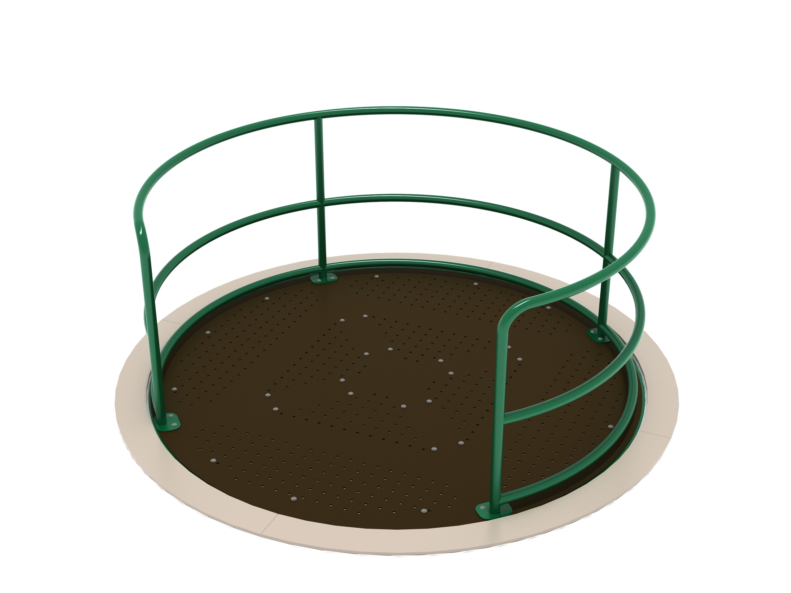 One Capacity Wheelchair Accessible Merry Go Round