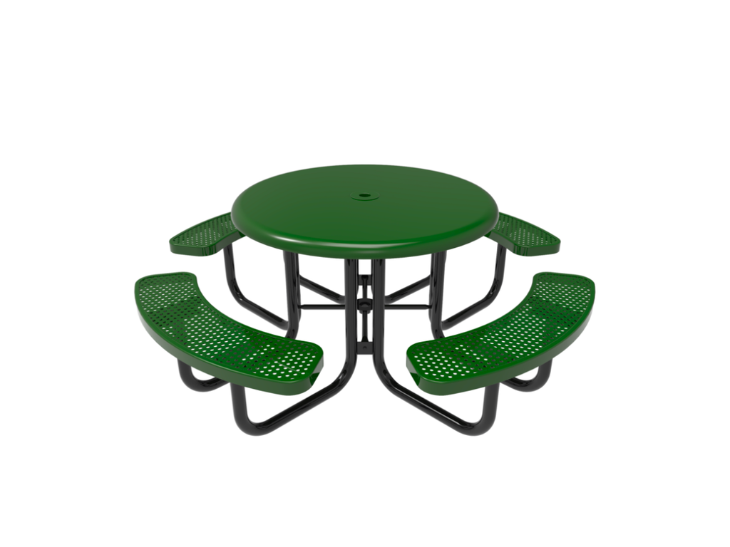 46" Solid Top Round Table - Industry Standard Coating