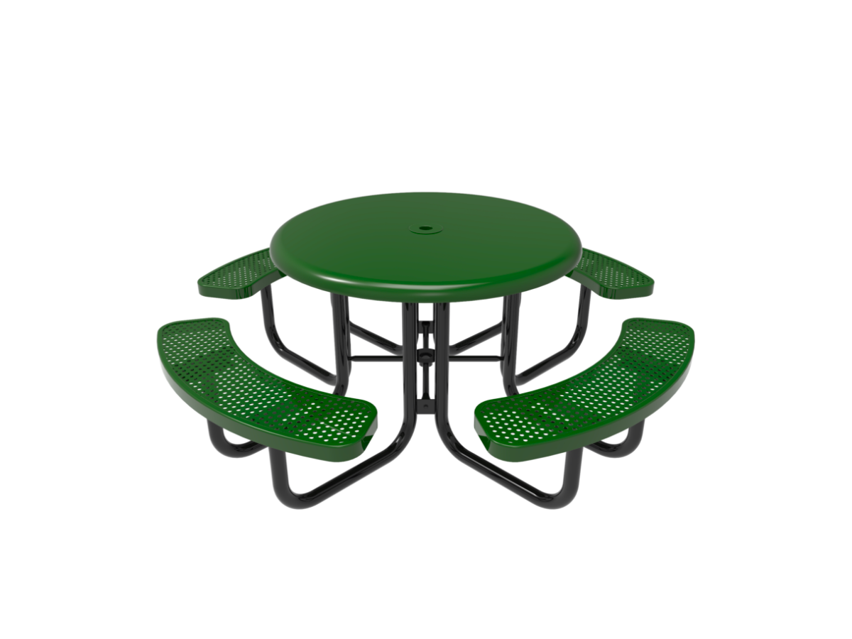 46" Solid Top Round Table - Industry Standard Coating