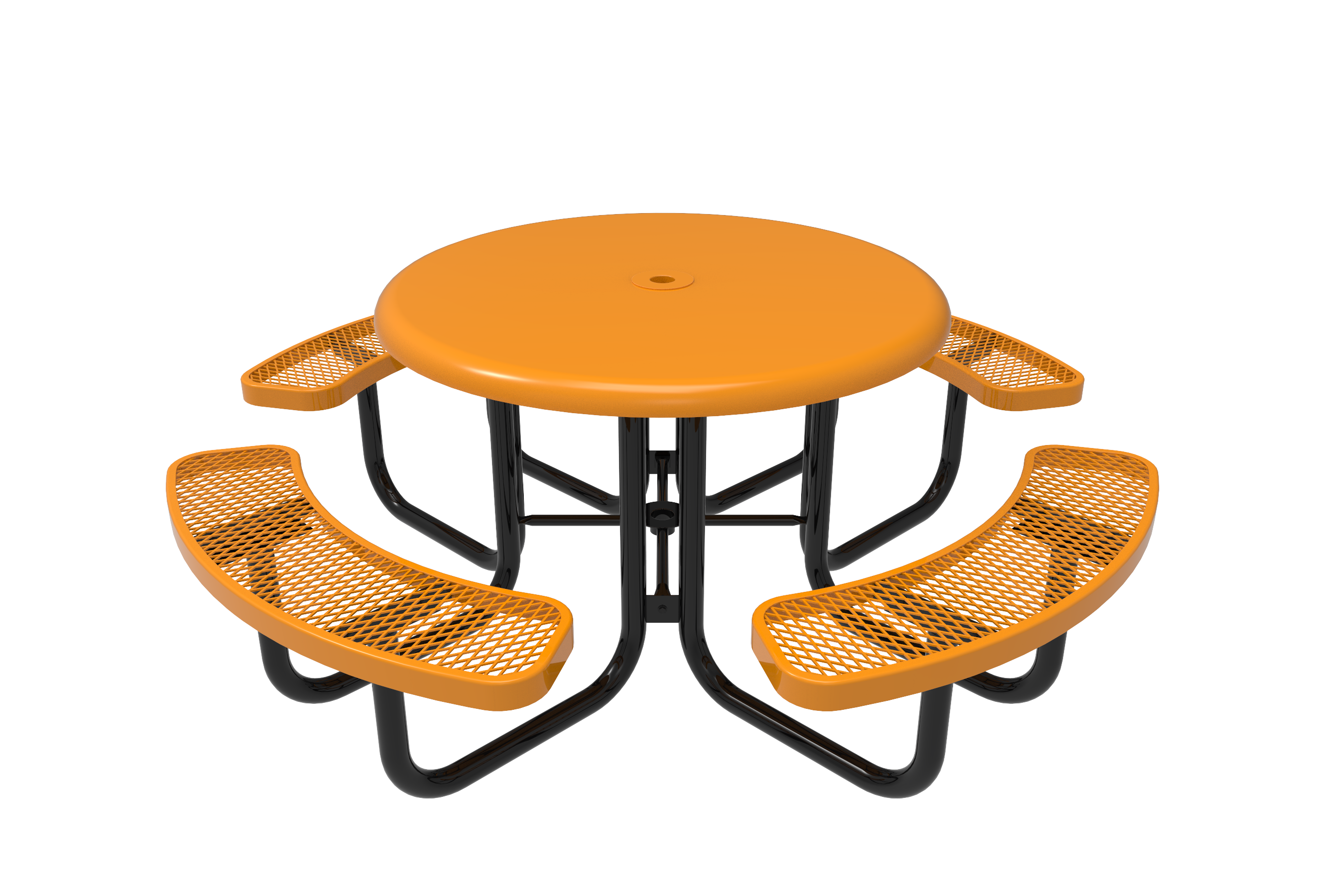 46" Solid Top Round Table - Industry Standard Coating