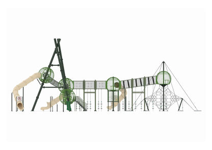 Sunburst Shuttle Playground