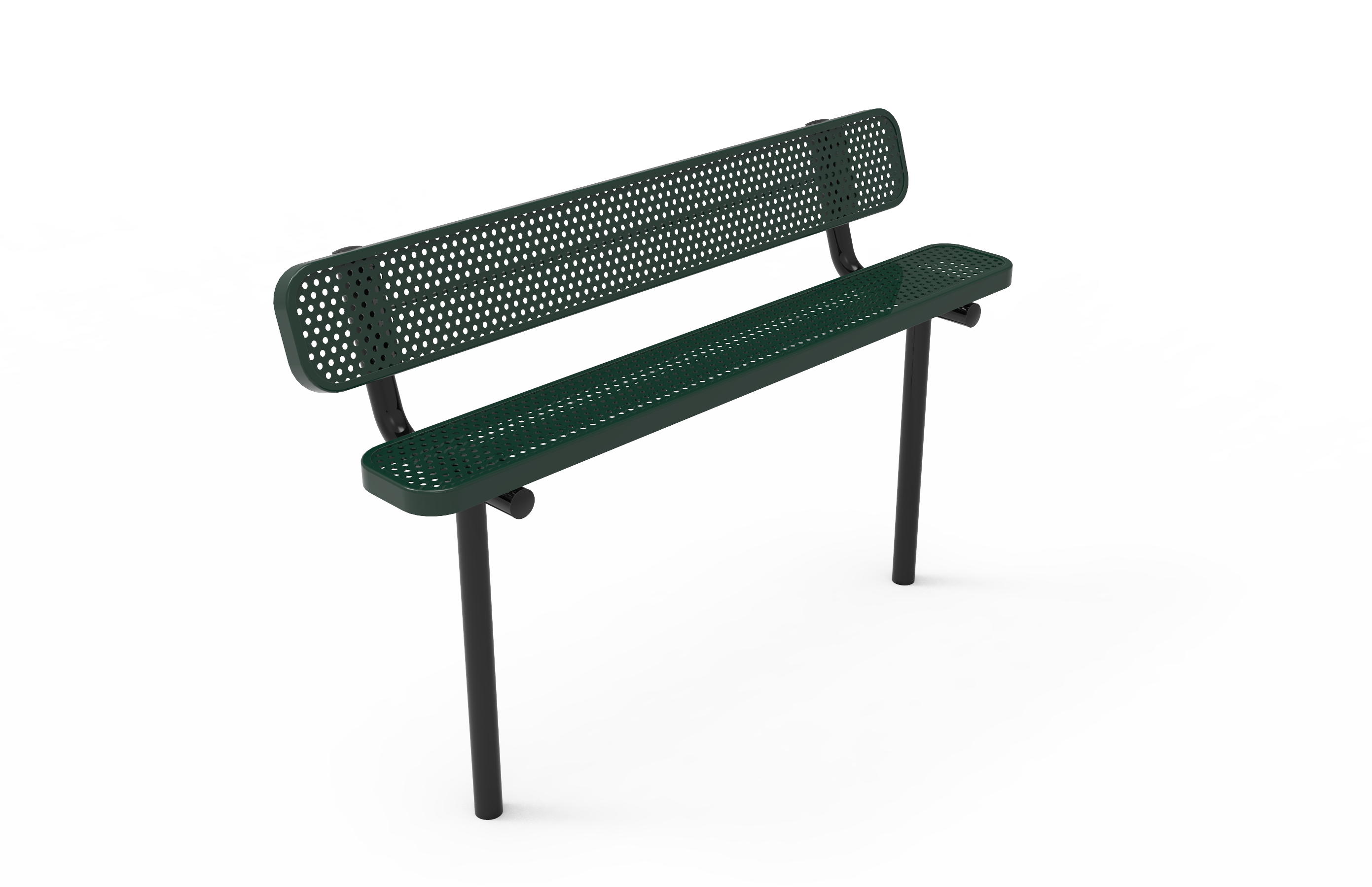 Standard Bench with Backrest - Advantage Coating