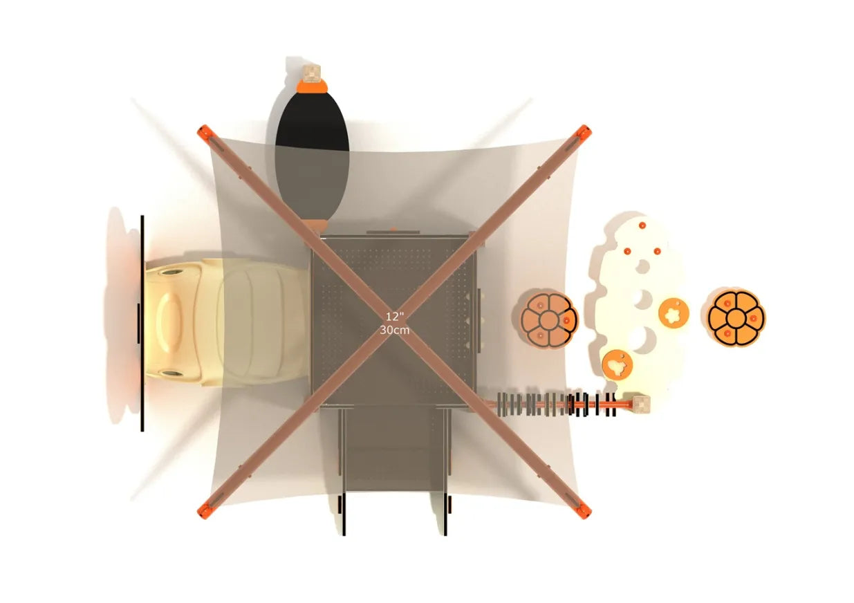 Eastern Redbud Canopy Mini Playground