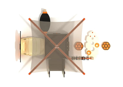 Eastern Redbud Canopy Mini Playground