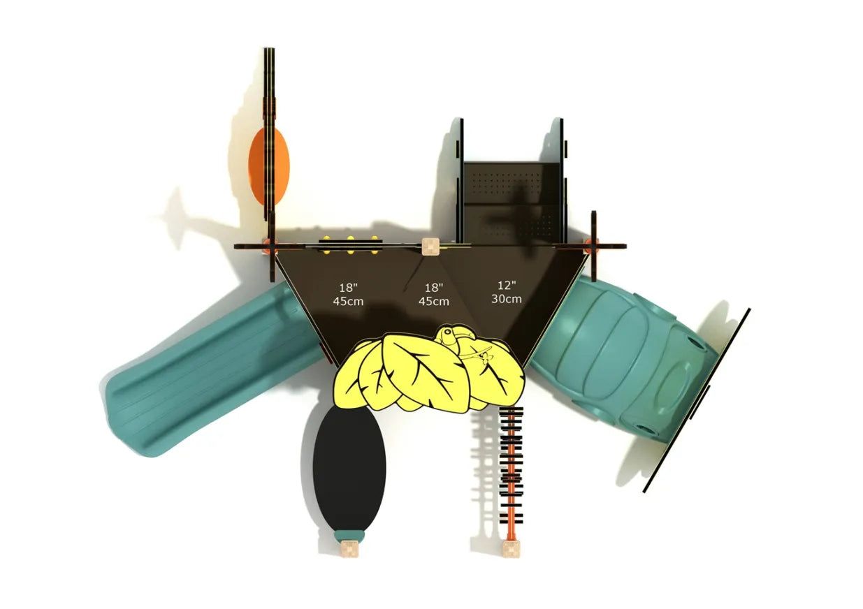 English Hawthorn Canopy Mini Playground