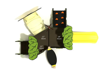 Crimson Queen Canopy Mini Playground