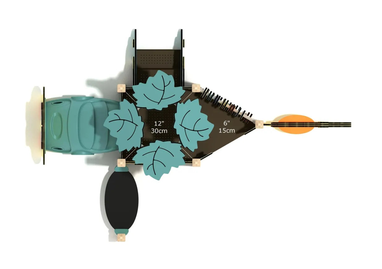 Banana Shrub Canopy Mini Playground