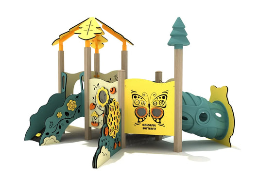 Hibiscus Canopy Mini Playground