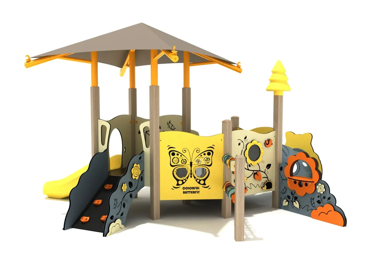 Periwinkle Canopy Mini Playground