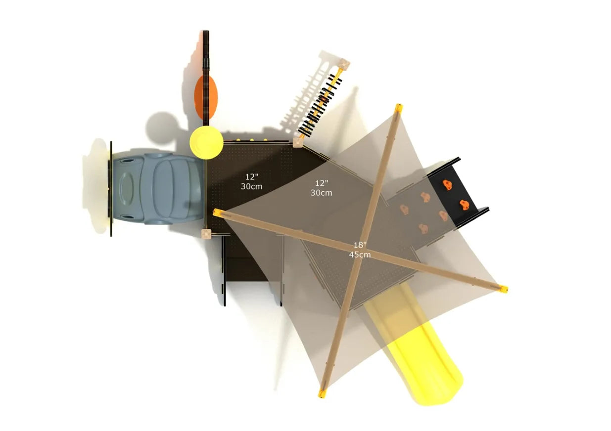 Periwinkle Canopy Mini Playground