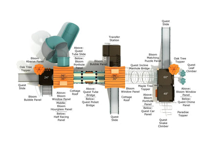 Sugarberry Canopy Quest Playground