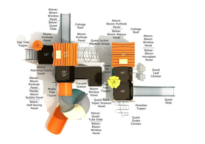 Red Mulberry Canopy Quest Playground
