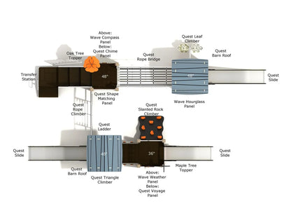 Texas Sugarberry Canopy Quest Playground