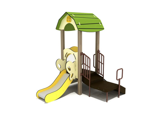 Peach Oak Canopy Quest Playground