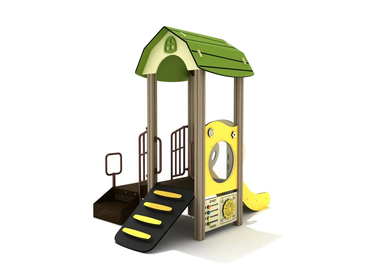 Peach Oak Canopy Quest Playground