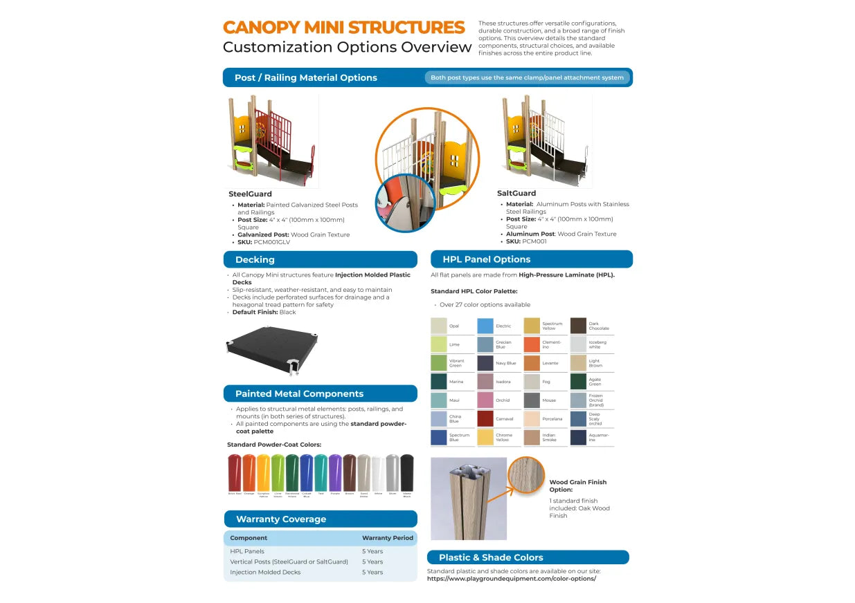 Heath Canopy Mini Playground