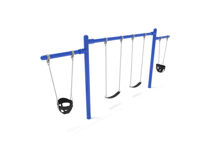 7/8 feet high Elite Cantilever Swing - 1 Bay