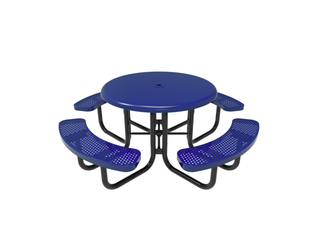 46" Solid Top Round Table - Advantage Coating