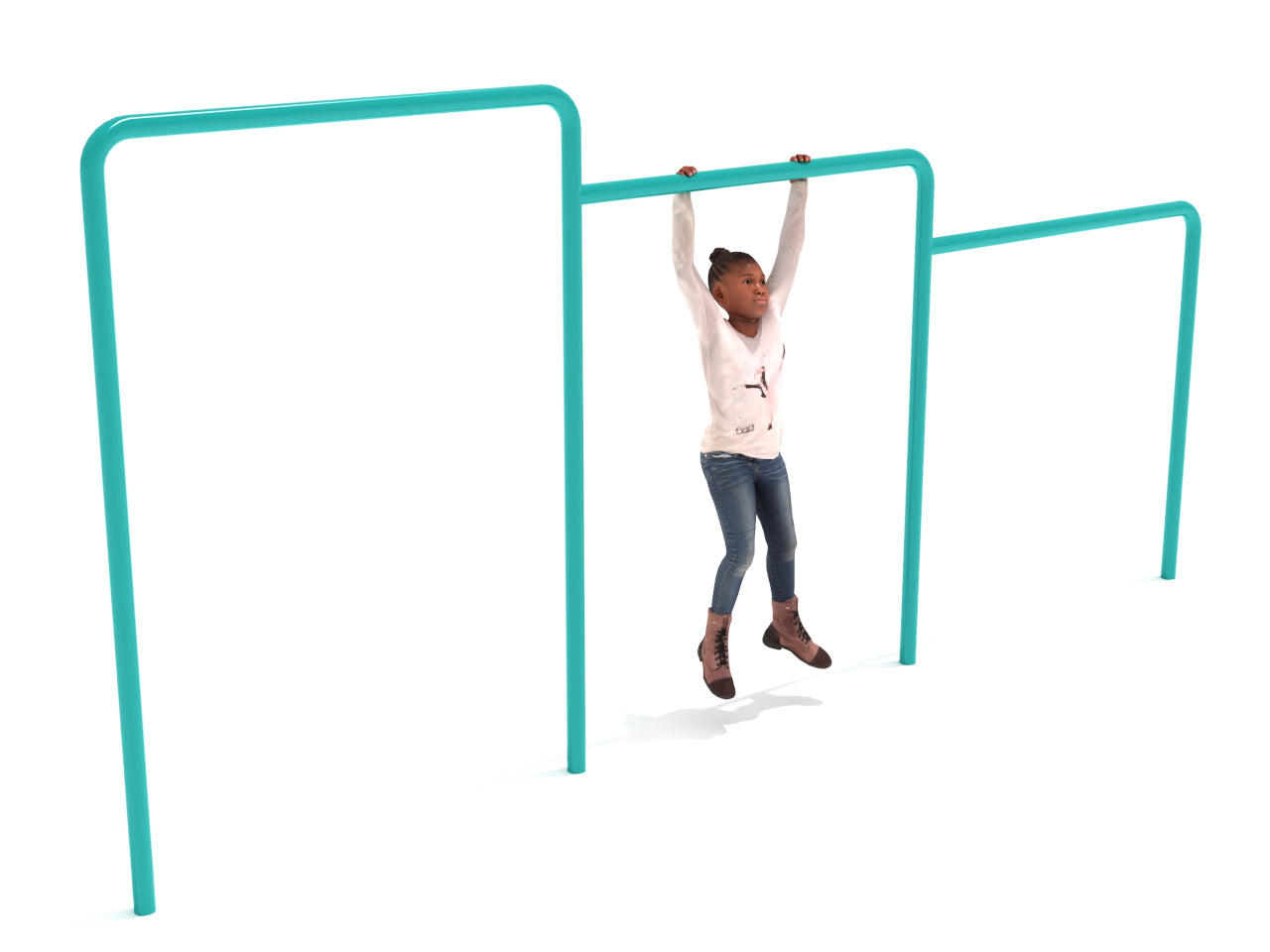 Triple Uneven Agility Bars