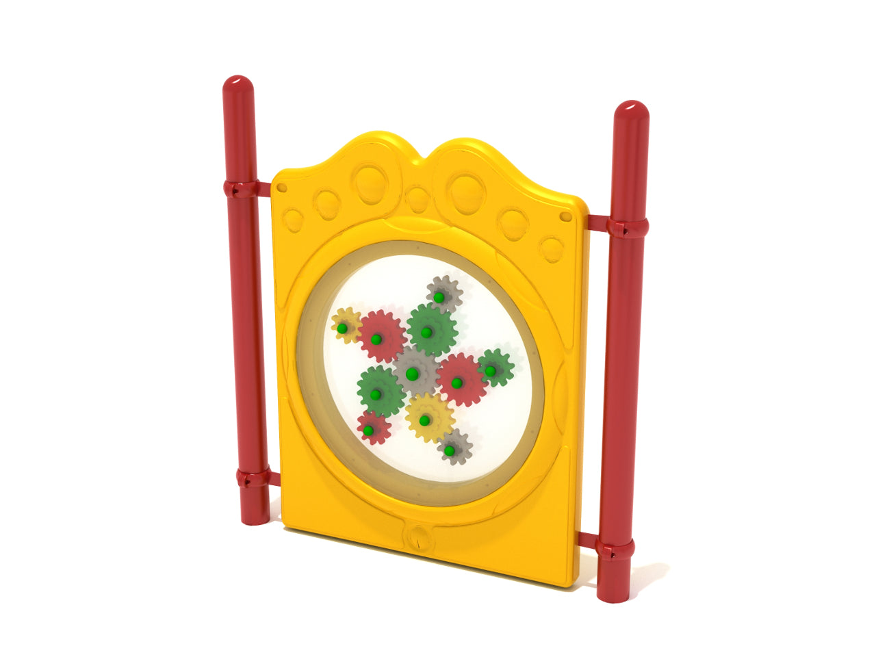 Freestanding Gear Panel with Posts