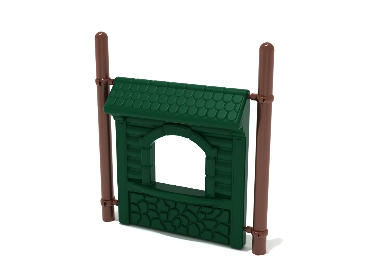 Freestanding Store Panel with Posts