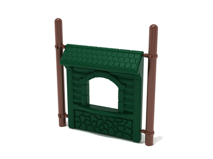 Freestanding Store Panel with Posts