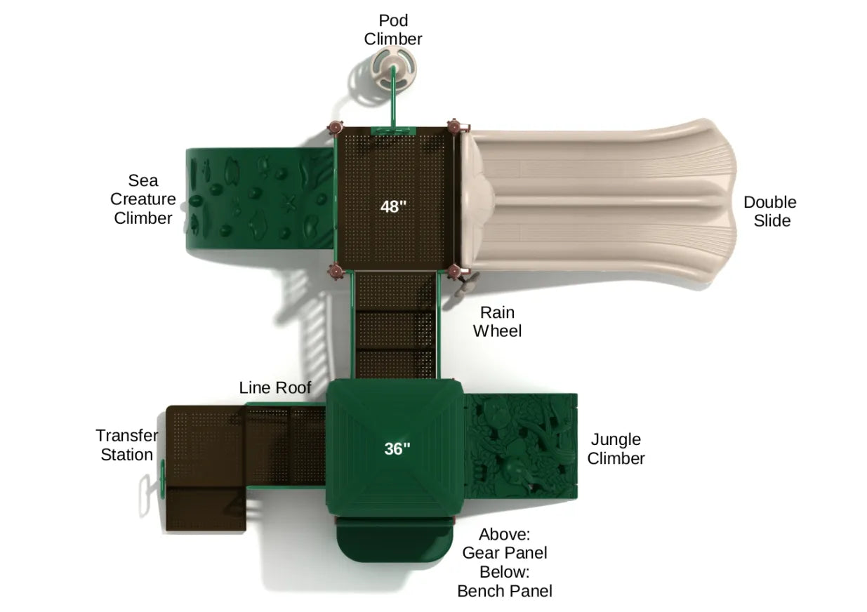 Los Arboles Play Set