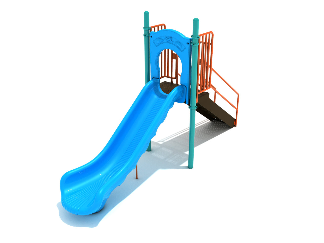 4 Foot Single Straight Slide