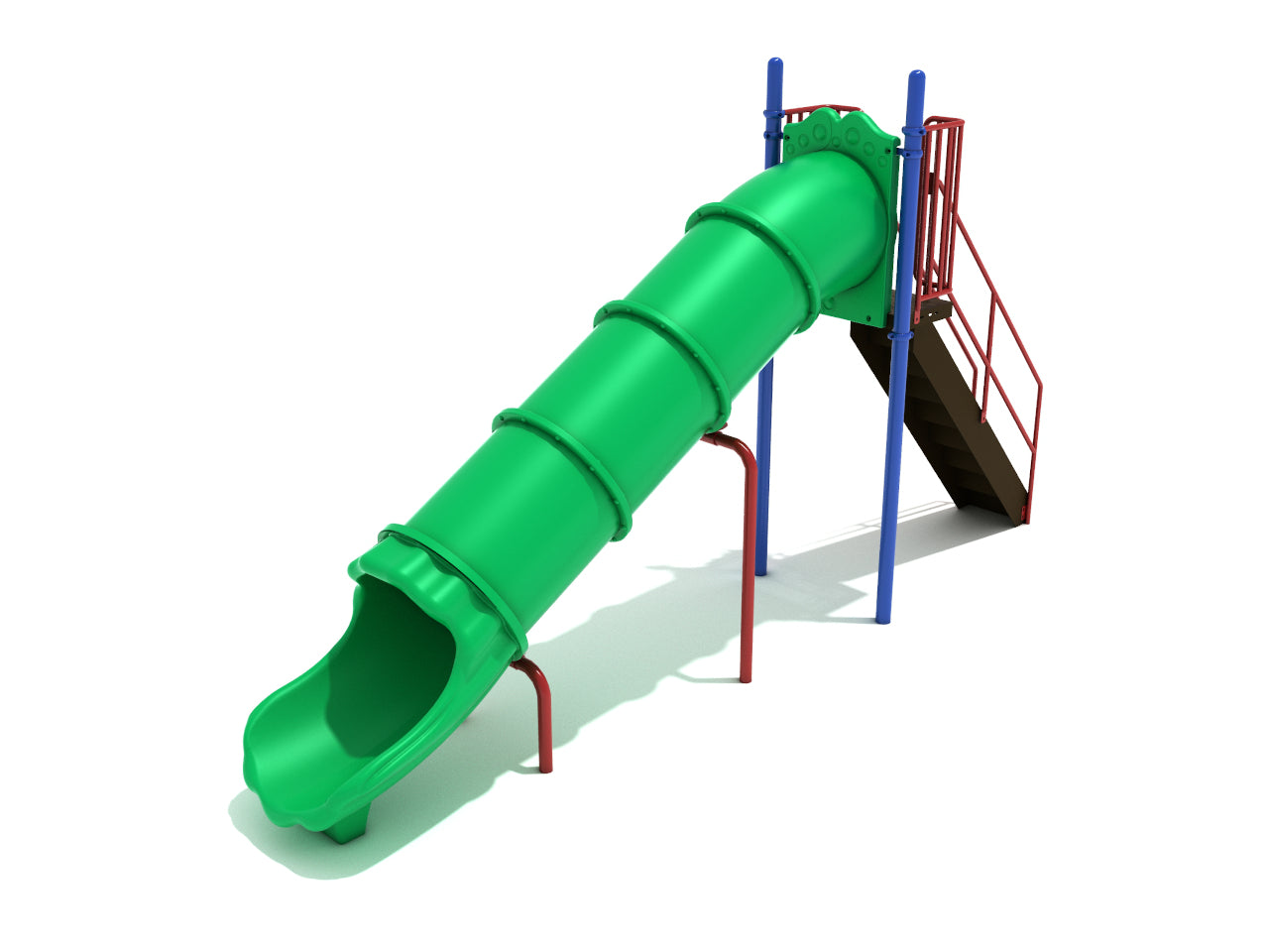 6 Foot Straight Tube Slide