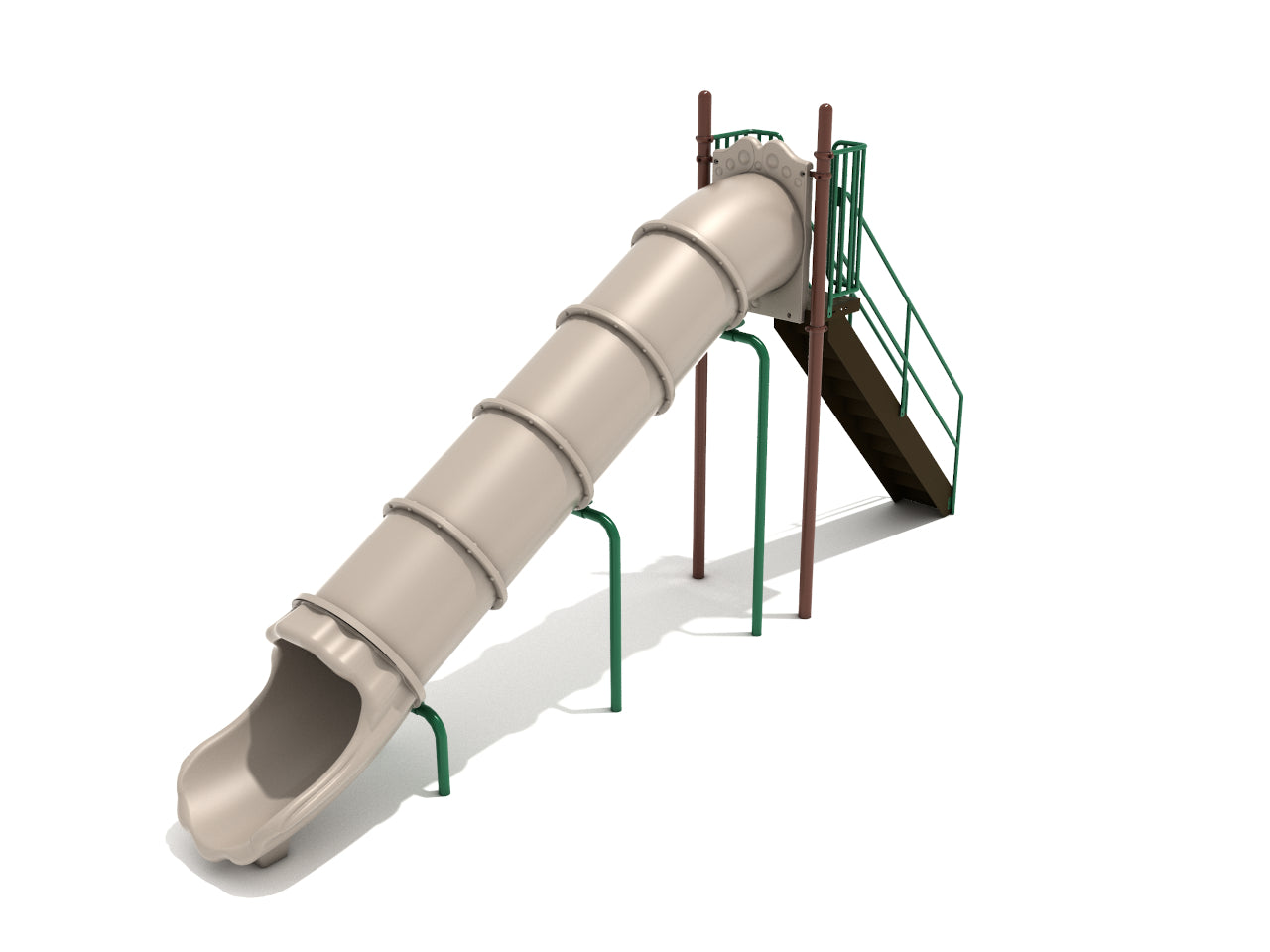 7 Foot Straight Tube Slide