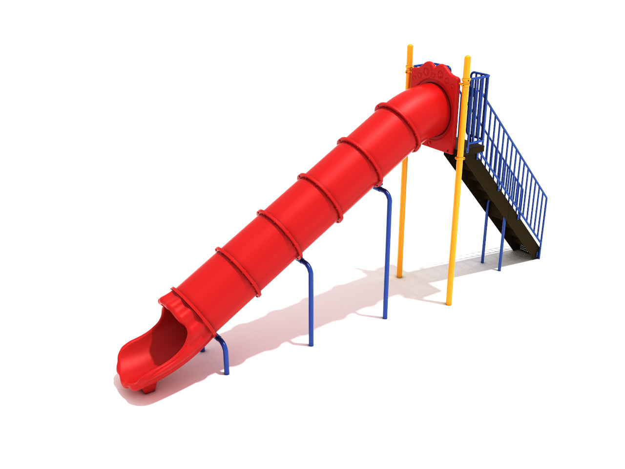 8 Foot Straight Tube Slide