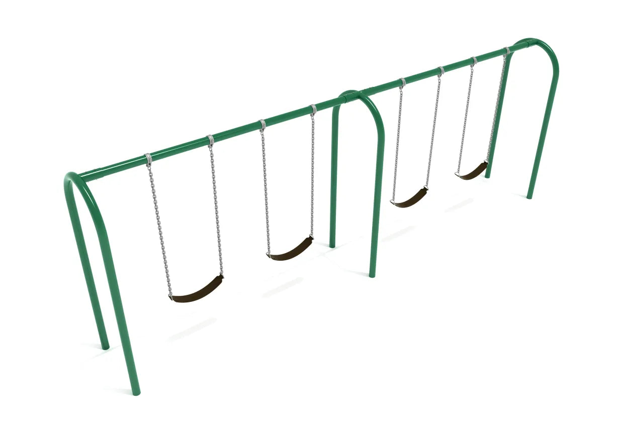8 Feet High Elite Arch Post Swing Set 1-4 Bays